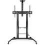 Tooq ZEUS Soporte de Suelo con Ruedas para TV 60-100 pulgadas Negro